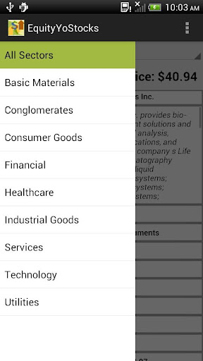 EquityYO Stock Database