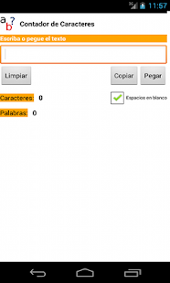 Contador de Caracteres