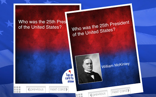 【免費教育App】Flashcards - US Presidents-APP點子