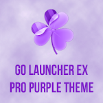 Cover Image of Baixar GO Launcher Pro Purple Theme 1.00 APK