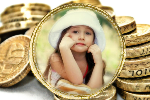 Coins Photo Frames