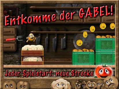 Potato Escape Gold - Runner Screen 3