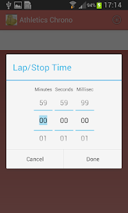Athletics StopWatch Screenshots 15