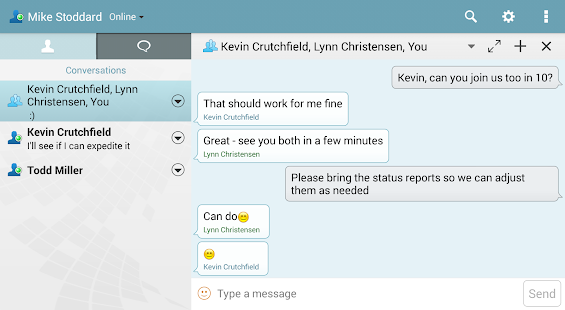 Novell Messenger Screenshots 7