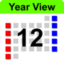 Year View Calendar & Widget mobile app icon