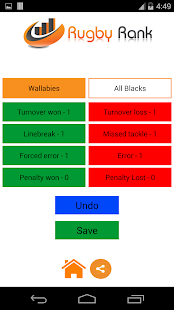 Free RugbyRank Rugby match analysis APK for Android