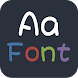 Bear Style FlipFont® Free icon