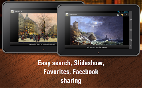 Landscape painting HD Screenshots 3