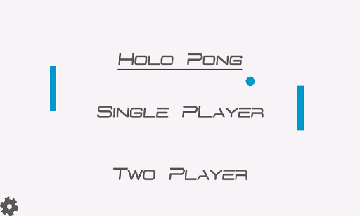 Holo Pong