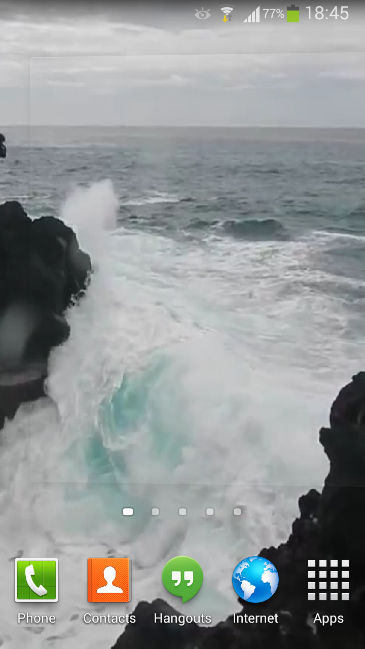 Ocean Waves Live Wallpaper 43 Screen 3