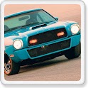 american muscle cars & hot rod logo