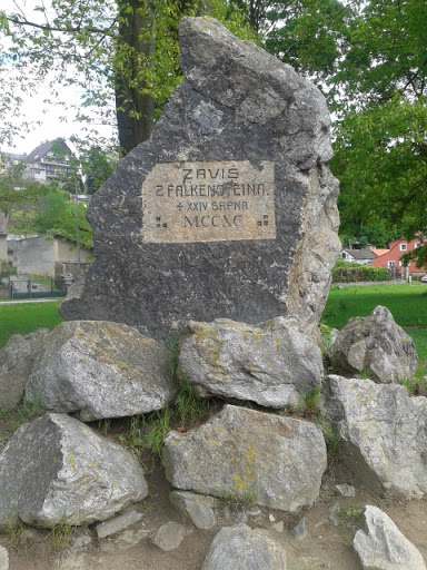 Hluboka nad Vltavou, Pomnik Za
