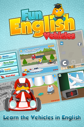 Fun English Vehicles Games
