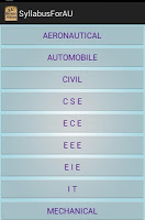 Anna University Syllabus APK capture d'écran Thumbnail #2