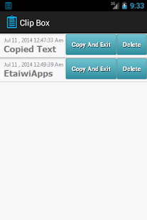 Clip Box ( clipboard history ) Screenshots 3