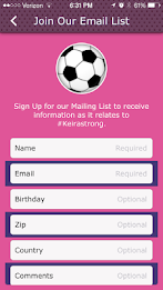 #KEIRASTRONG Mobile App poster 13