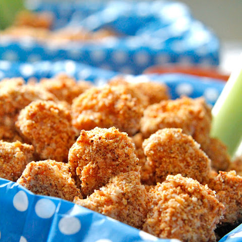 POPCORN recipe BAKED BUFFALO oven popcorn  CHICKEN chicken