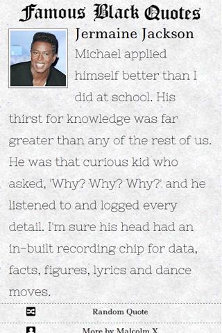 Famous Black Quotes Screen 3