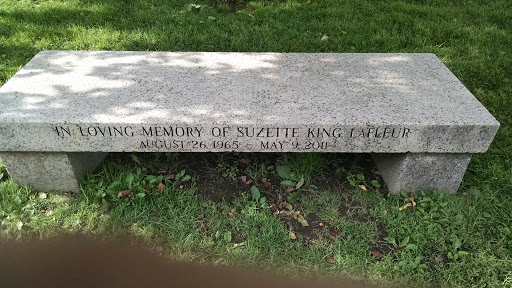 Suzette King LaFleur Memorial Bench