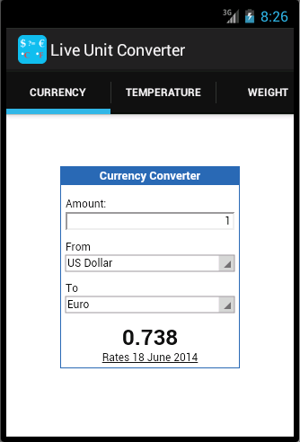 【免費生產應用App】Live Unit Converter-APP點子