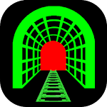 3D Train Tunnel LWP Free Apk