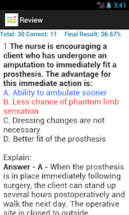 Medical Surgical Nurse Test Screenshots 3