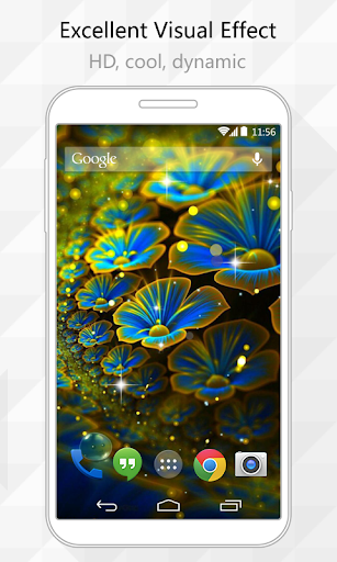 Exotic Flower Live Wallpaper