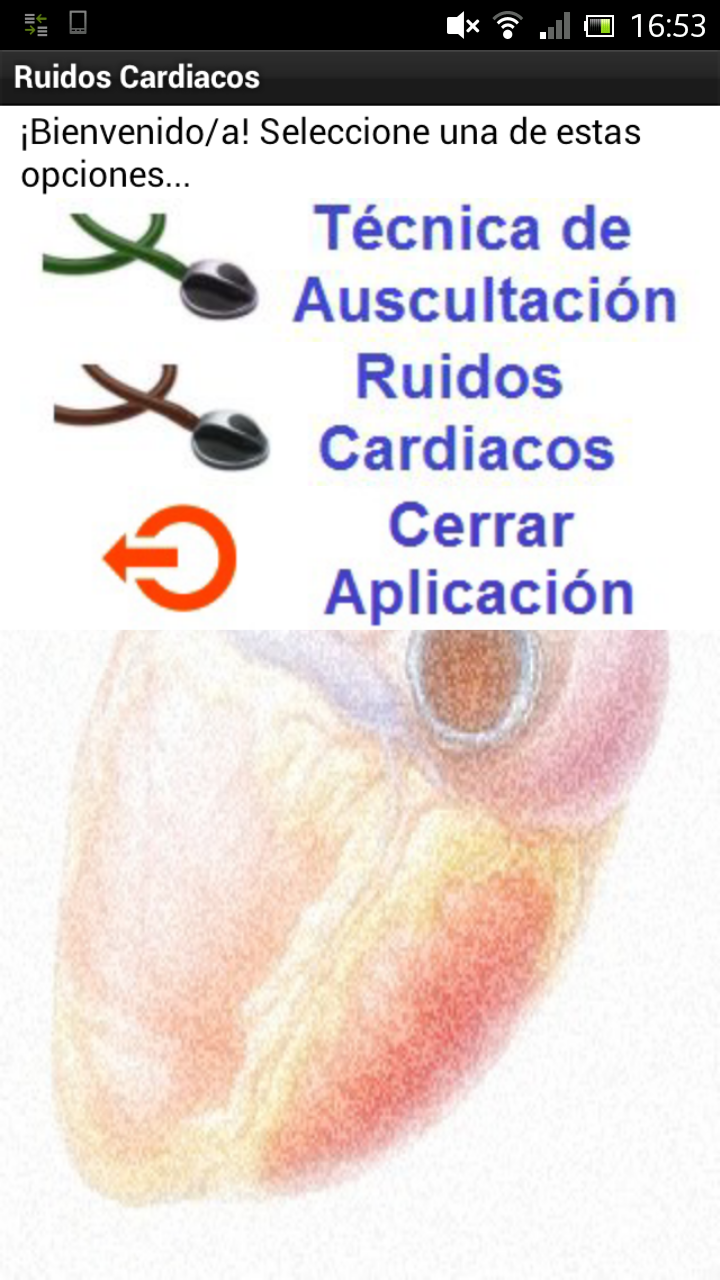 Sonidos Cardiacos Screen 2
