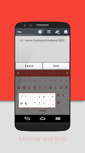 How to install MatRed Keyboard LG Theme 2.0.14 apk for laptop