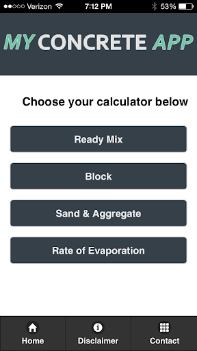 My Concrete App