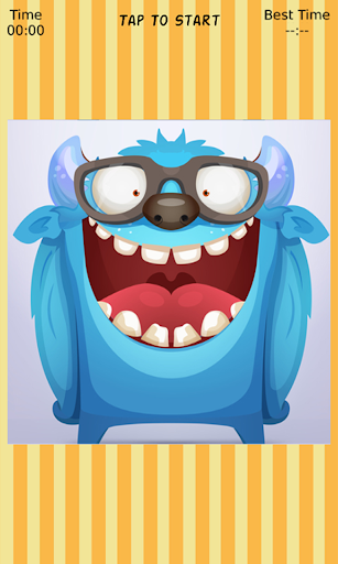 【免費解謎App】Cute Monster Sliding Puzzle-APP點子