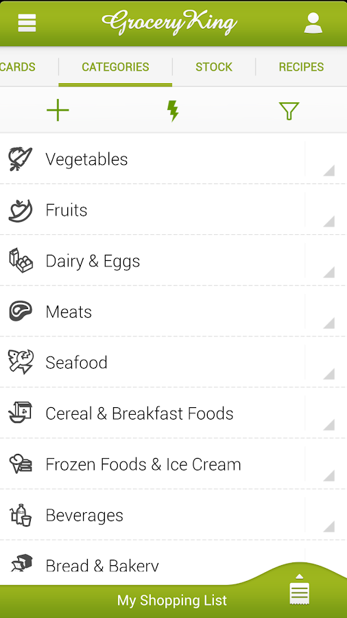 Grocery King Shopping List - Android Apps on Google Play