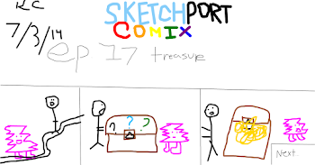 Sketchport Comix: Episode 17 Treasure