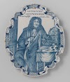 Plaque with a Portrait of Antoni van Leeuwenhoek