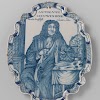 Plaque with a Portrait of Antoni van Leeuwenhoek