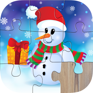 Santa Christmas Jigsaw Puzzles for kids & toddlers 