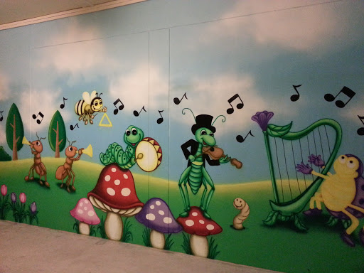 Insect Band Mural 
