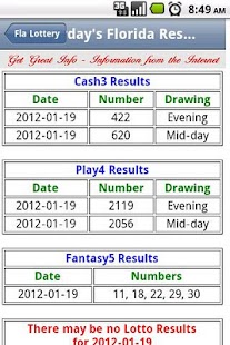 Free Download Florida Lottery Results APK