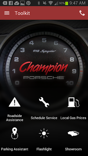 Champion Porsche DealerApp