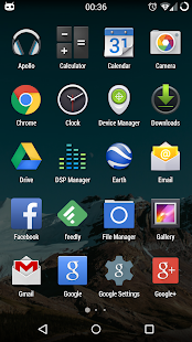CM11 Lollipop Navigation Bar Screenshots 1