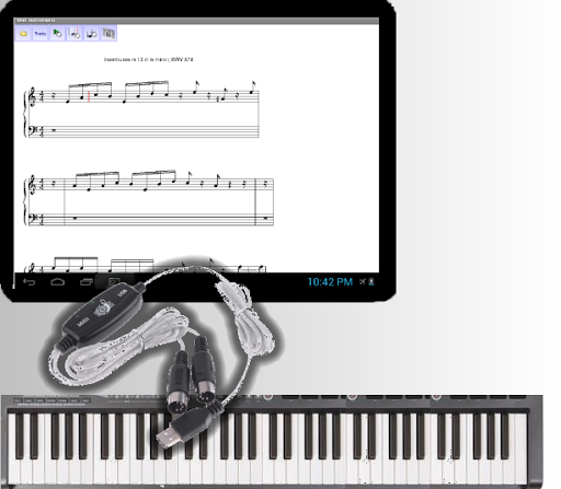 Midi instruments Pro+USB