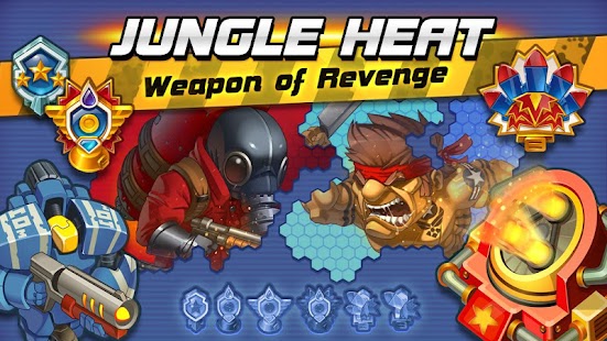 Androidアプリ Jungle Heat: War of Clans のスクリーンショット