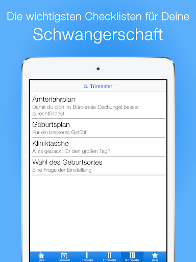 【免費醫療App】Schwangerschaft Checkliste-APP點子