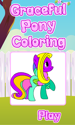Coloring Game-Pony