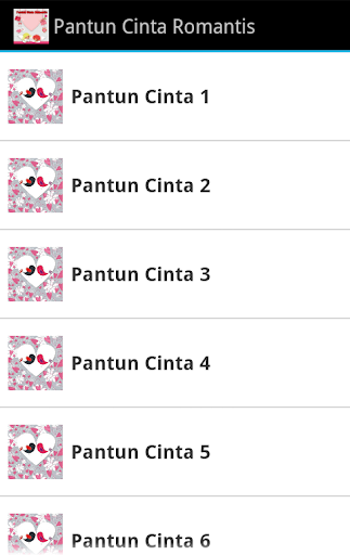        Pantun  Cinta  RomantisGoogle Playsoftwares 