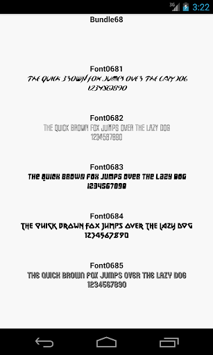 【免費個人化App】Fonts for FlipFont 68-APP點子