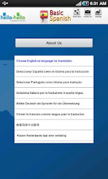 Learn Spanish - Vocabulary poster 6