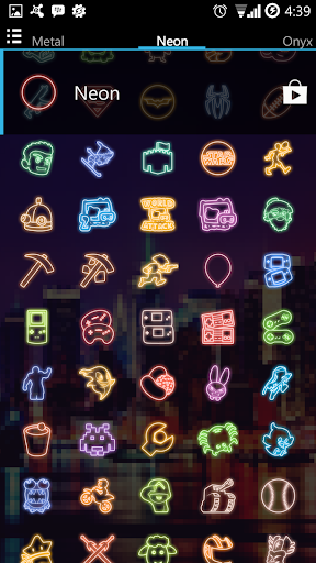 【免費個人化App】Neon (Go Apex Nova) Icon Theme-APP點子