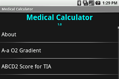 Medical Calculator