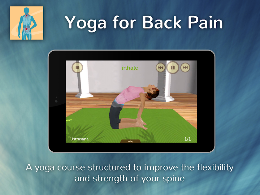 Yoga for Back Pain Screen 1